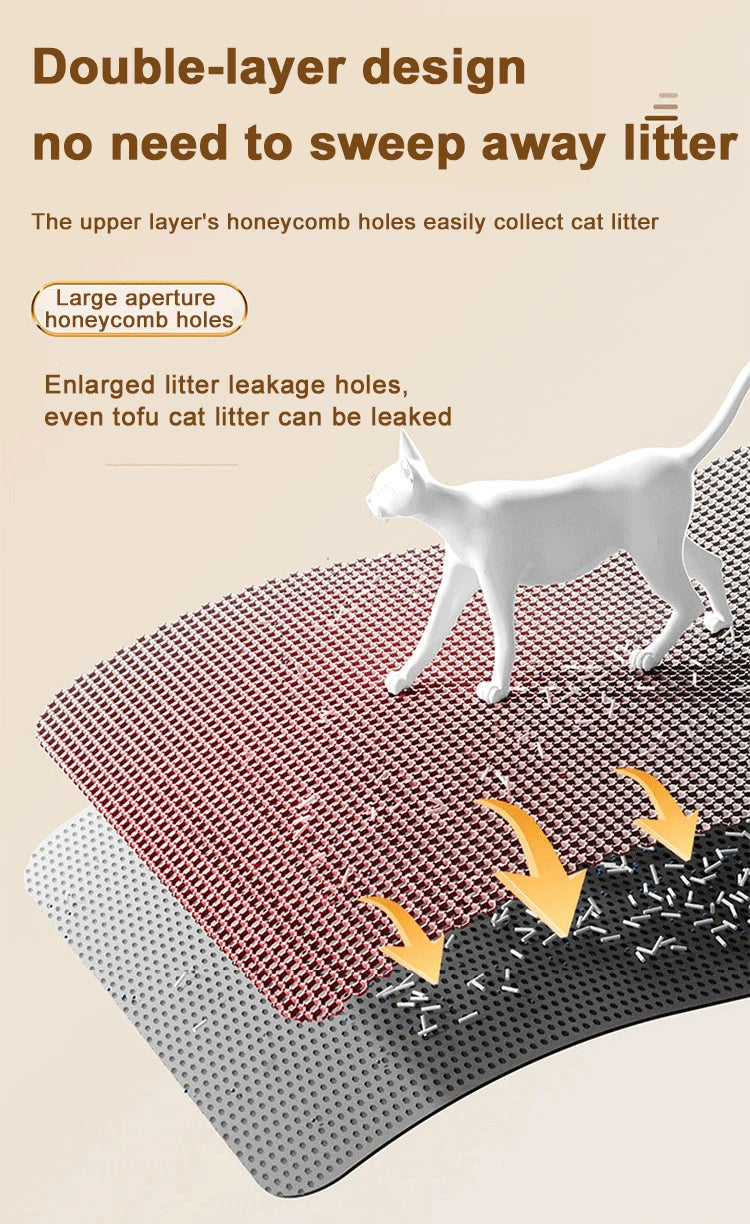 Pawsome™ Mess-Free Cat Litter Mat